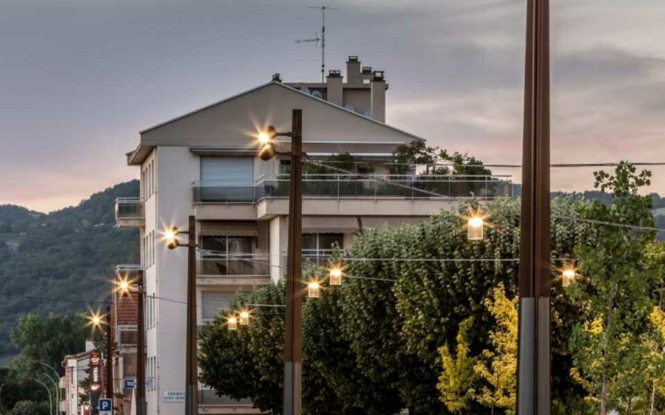 Rénovation de l'Éclairage Public de la place de la Montagne à Issoire